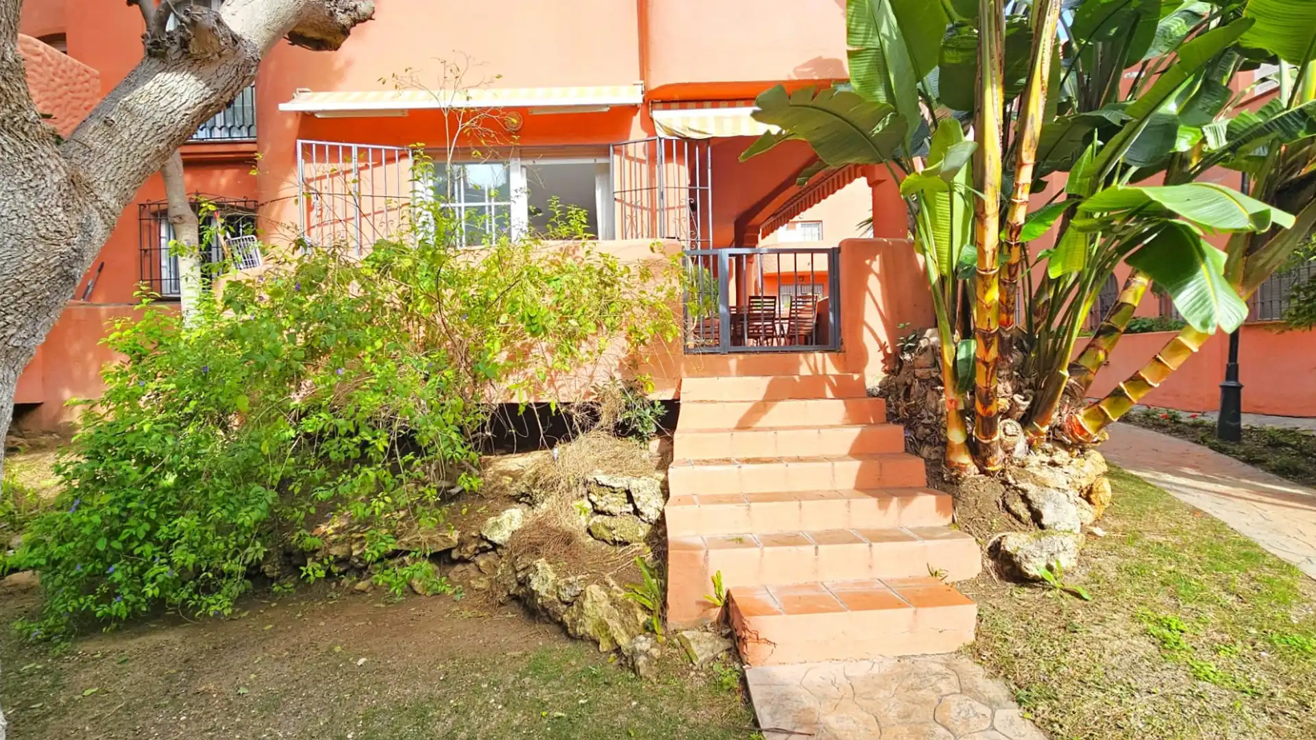 Garden of Planta baja for sale in Marbella  with Air Conditioner, Private garden and Terrace