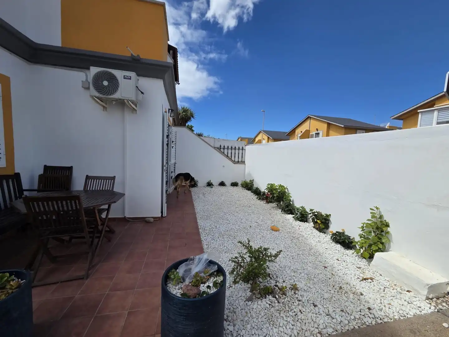 Terrace of Detached homes for sale in San Bartolomé de Tirajana  with Air Conditioner, Private garden and Terrace