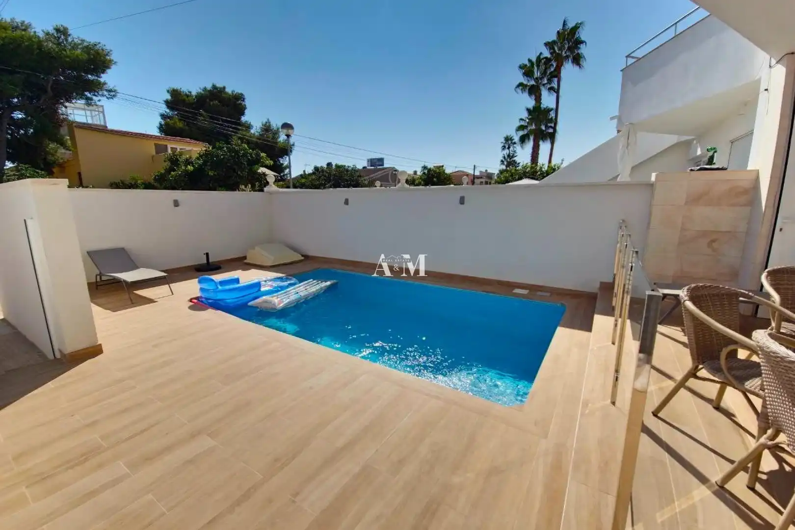 Piscina de Casa adosada de alquiler en Orihuela con Aire acondicionado, Terraza y Piscina