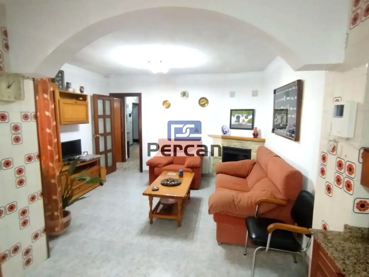 Living room of Houses for rent in El Campello  with Air Conditioner, Heating and Private garden