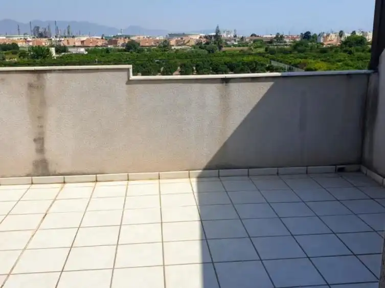 Terraza de Casa o chalet en venta en Almazora / Almassora con Aire acondicionado, Calefacción y Jardín privado