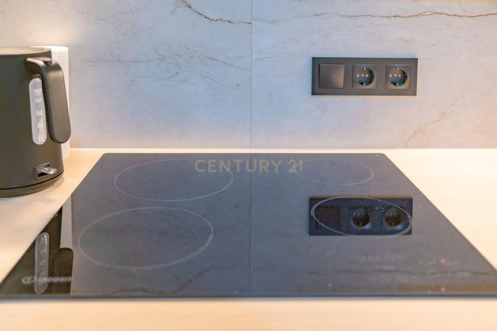 Kitchen of Apartments for sale in Valencia  with Air Conditioner, Oven and Washing machine