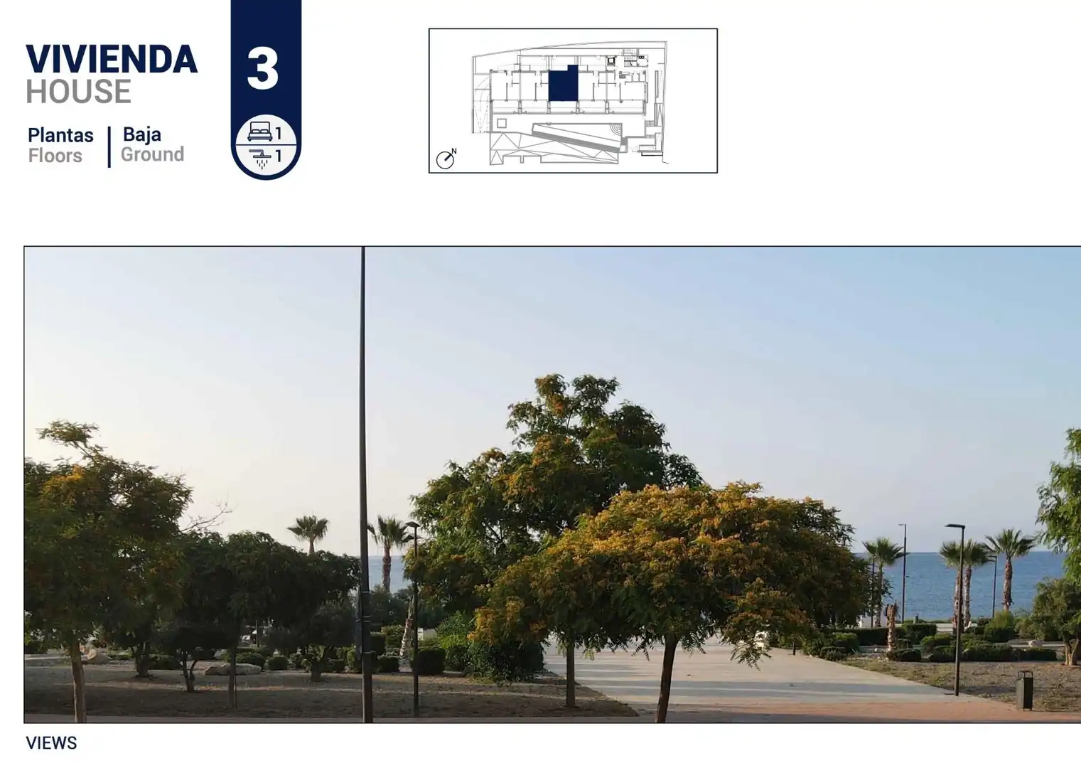 Vista exterior de Apartament en venda en Alicante / Alacant amb Aire condicionat, Calefacció i Jardí privat
