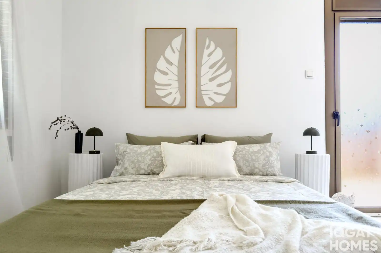 Schlafzimmer von Haus oder Chalet zum Verkauf in Sant Cugat del Vallès mit Klimaanlage, Heizung und Terrasse