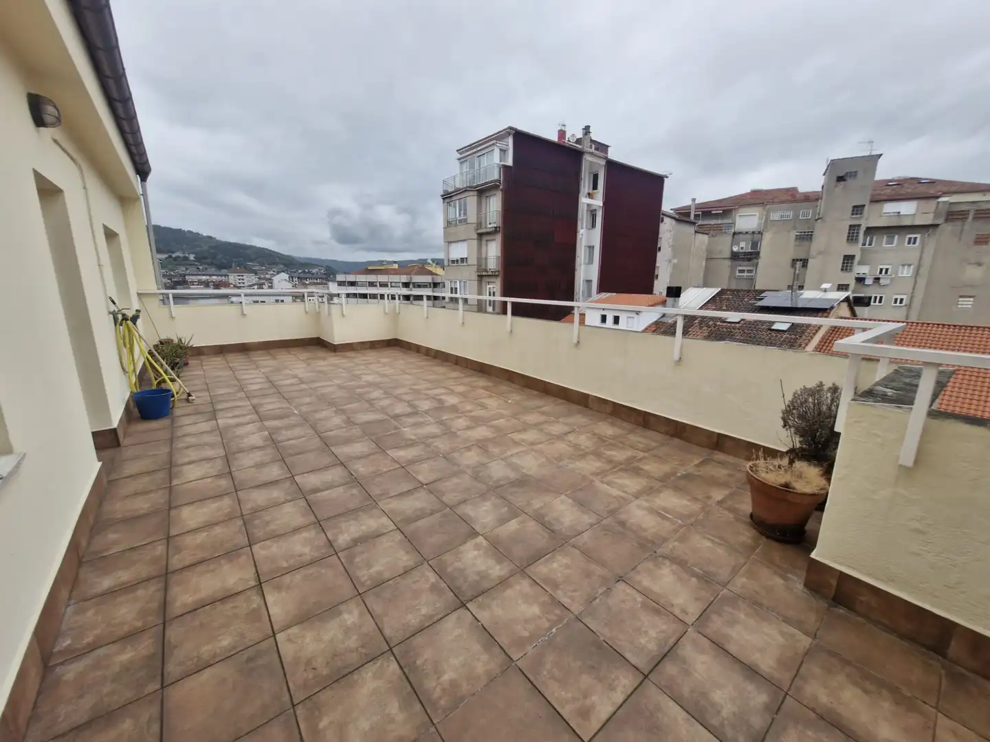 Terrace of Flat for sale in Ourense Capital   with Heating, Parquet flooring and Terrace