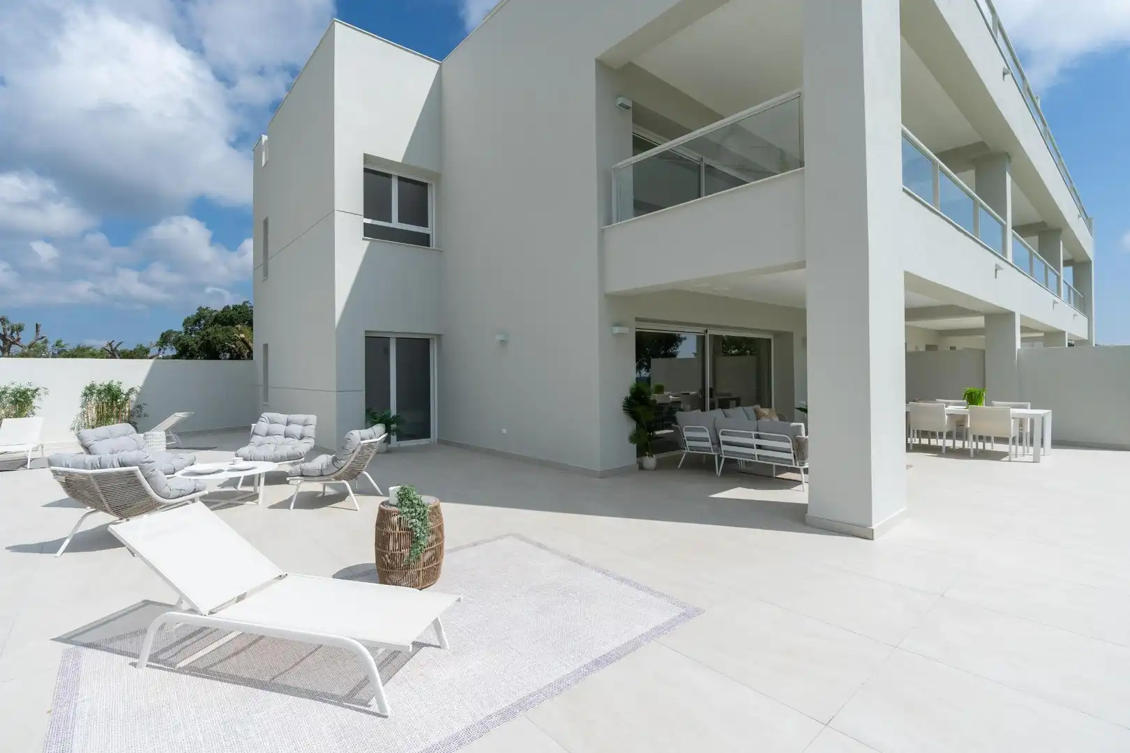 Terraza de Apartamento en venta en San Roque con Aire acondicionado, Calefacción y Jardín privado