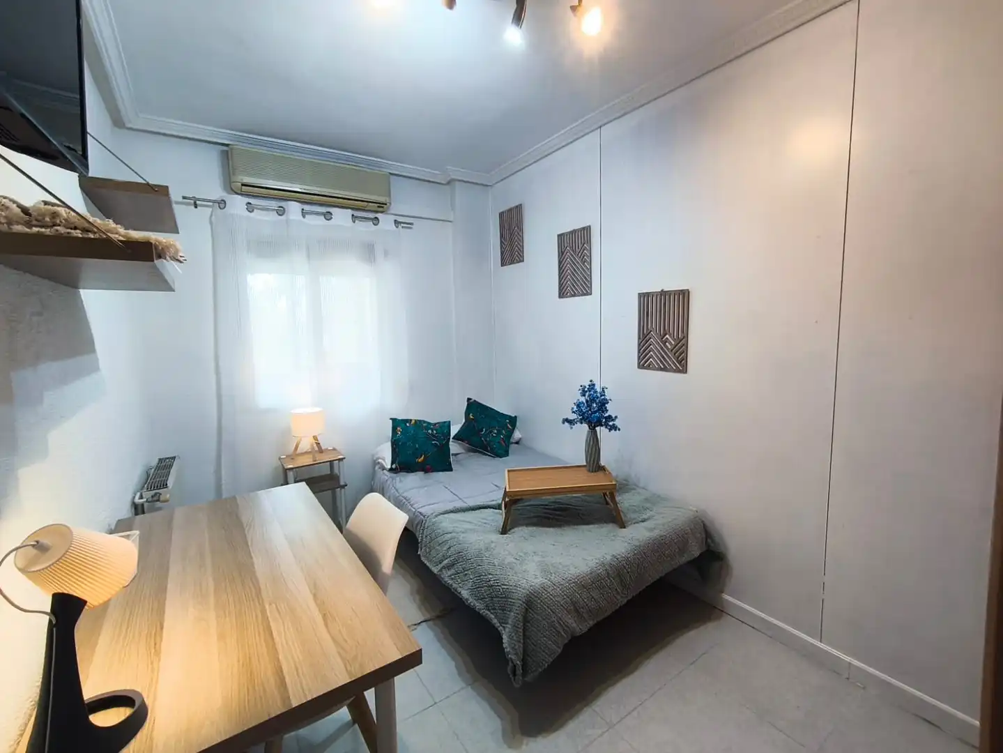 Habitación de Piso para compartir en Alcalá de Henares con Aire acondicionado, Calefacción y Amueblado