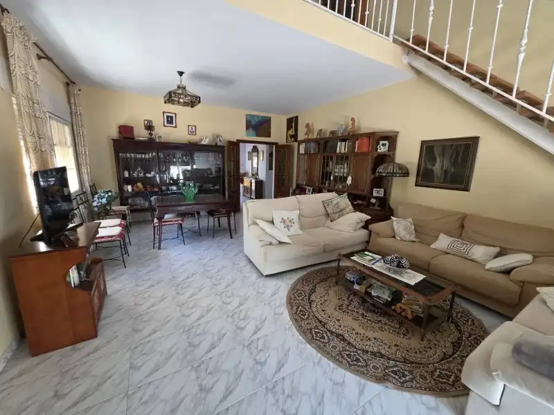Sala de estar de Casa o chalet en venta en Plasencia con Calefacción y Piscina
