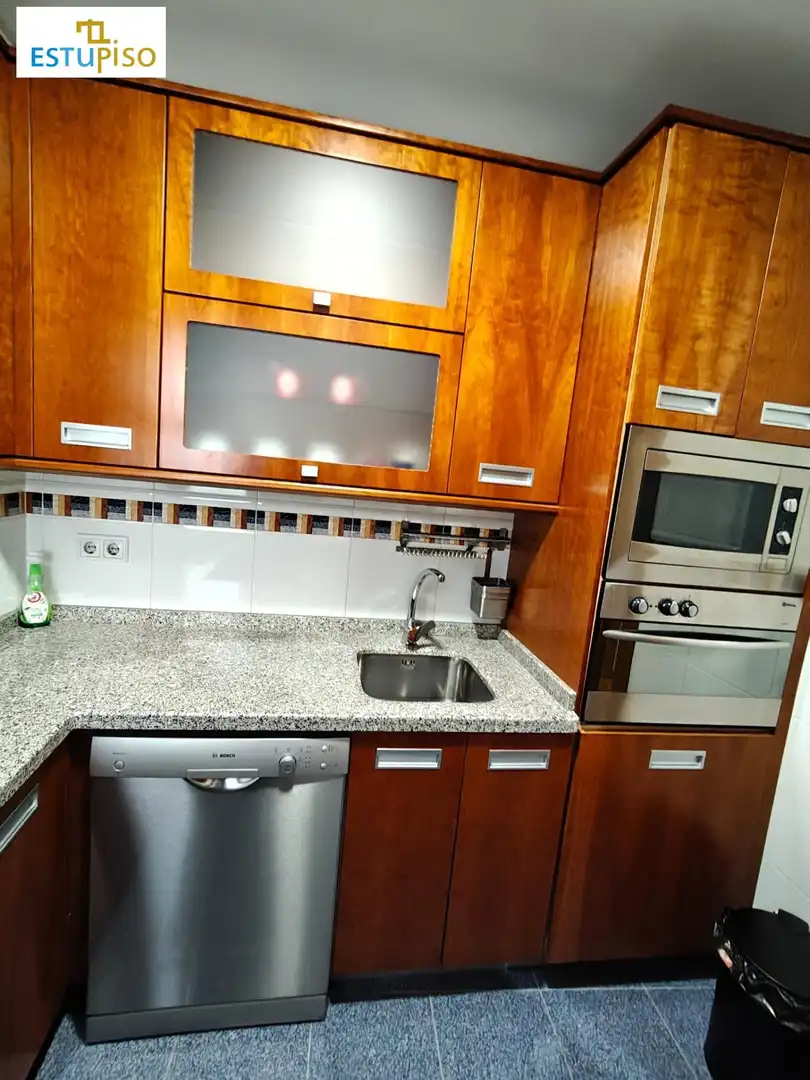Cocina de Piso de alquiler en León Capital  con Calefacción y Amueblado