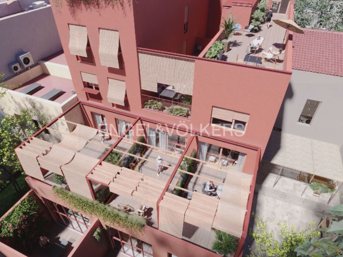 Terrace of Apartment for sale in  Barcelona Capital  with Air Conditioner, Heating and Terrace