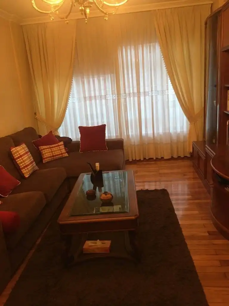 Living room of Flat for rent in Santiago de Compostela   with Heating and Furnished