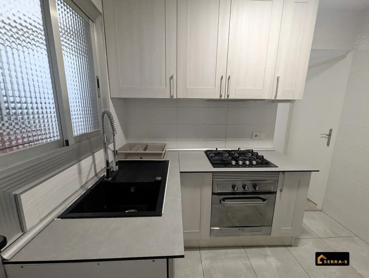 Kitchen of Flat for sale in Blanes  with Air Conditioner and Balcony