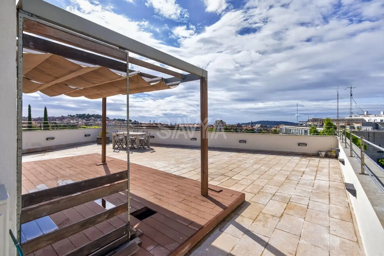 Terraza de Casa o chalet en venta en Barcelona con Aire acondicionado, Terraza y Trastero