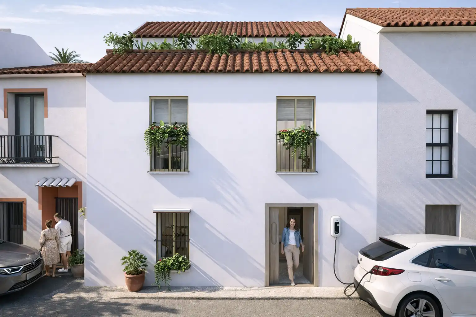 Dúplex amb terrassa en venda a Estepona Pueblo, imagen 2