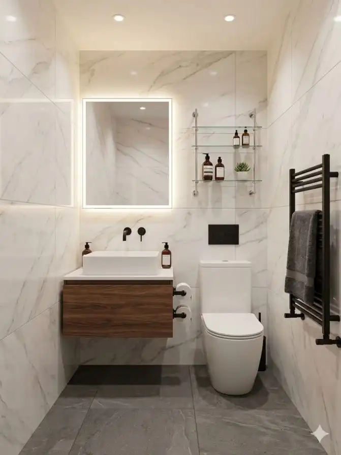 Bathroom of Detached homes for sale in Cuevas Bajas  with Private garden