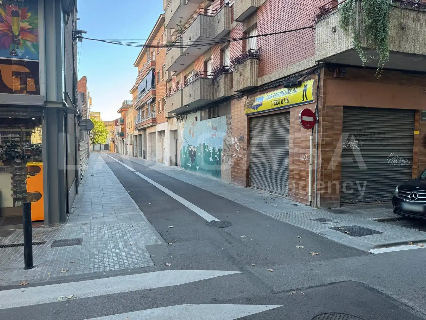 Vista exterior de Garaje en venta en Granollers