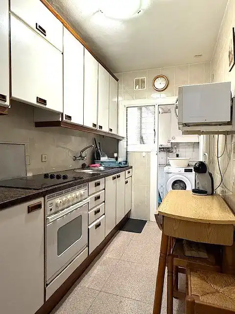 Küche von Wohnung zum Verkauf in Sant Boi de Llobregat mit Klimaanlage, Heizung und Parkett