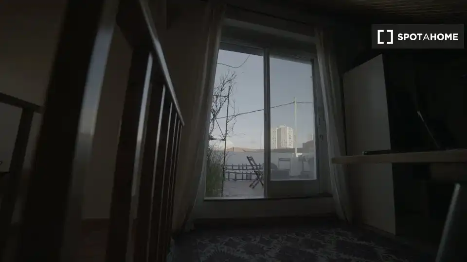 Habitación de Piso para compartir en Madrid con Aire acondicionado, Calefacción y Terraza