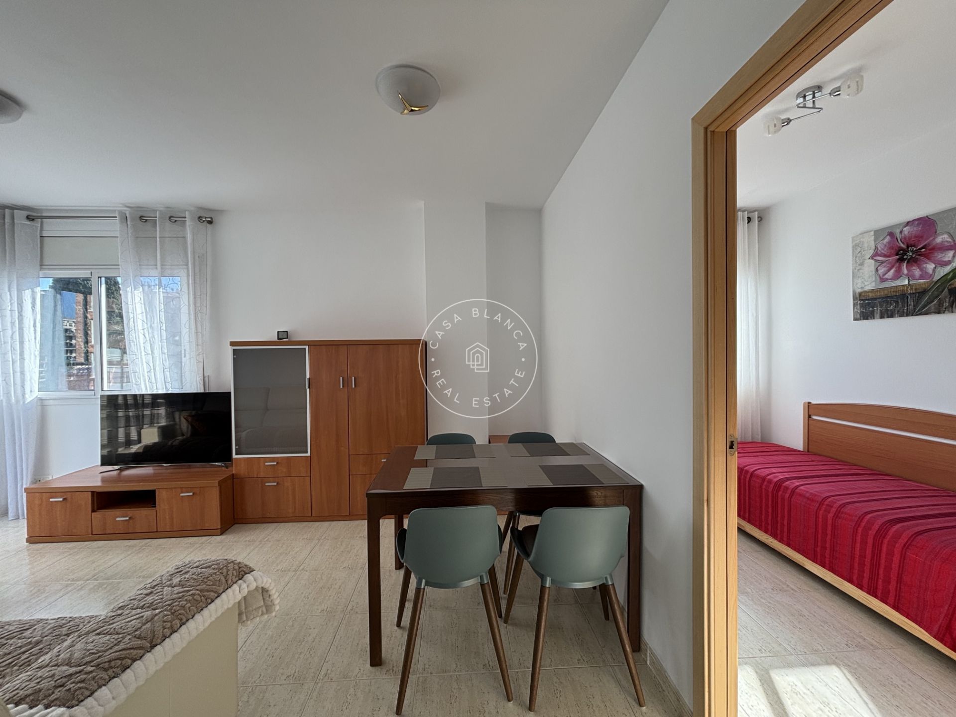 Sala de estar de Apartamento en venta en Lloret de Mar con Aire acondicionado y Terraza