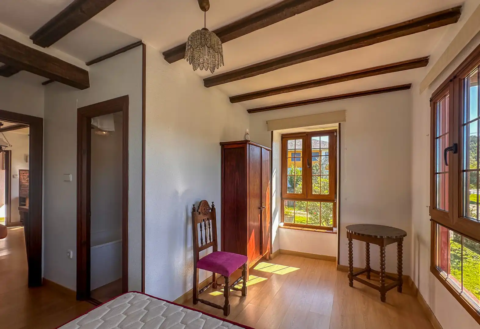 Habitación de Casa o chalet en venta en Alfoz de Lloredo con Calefacción, Jardín privado y Terraza