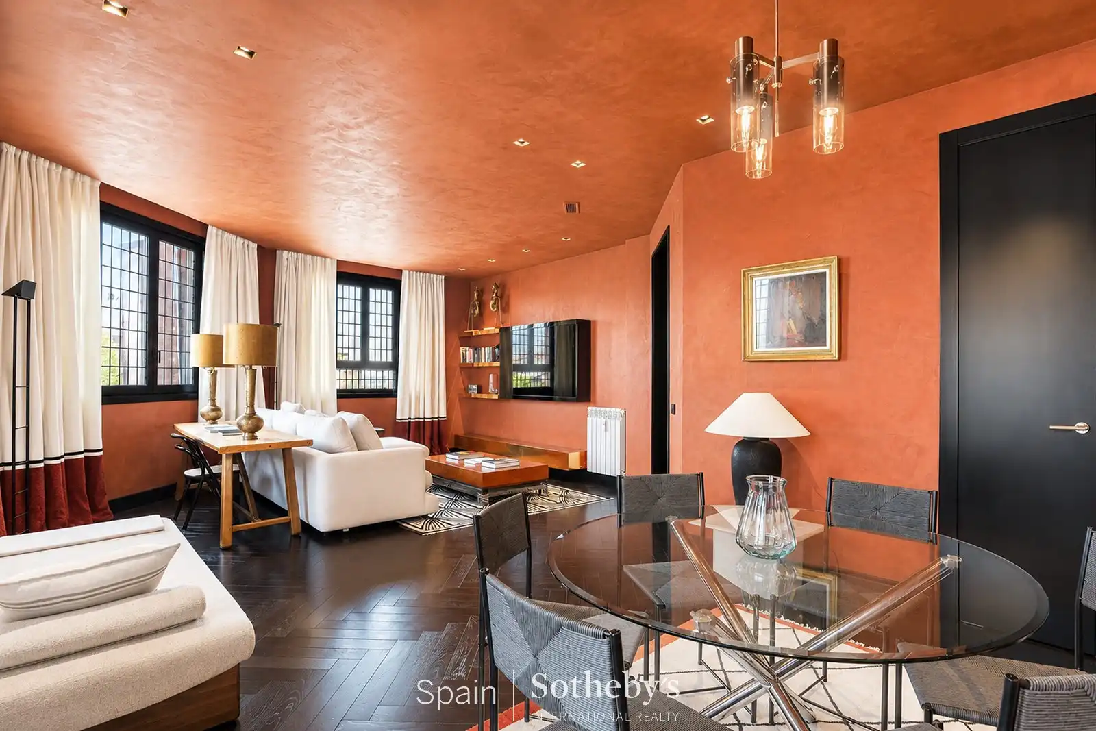 Sala de estar de Apartamento en venta en Madrid con Aire acondicionado y Calefacción