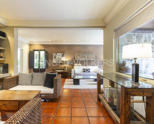 Living room of House or chalet to rent in Majadahonda  with Air Conditioner, Heating and Private garden