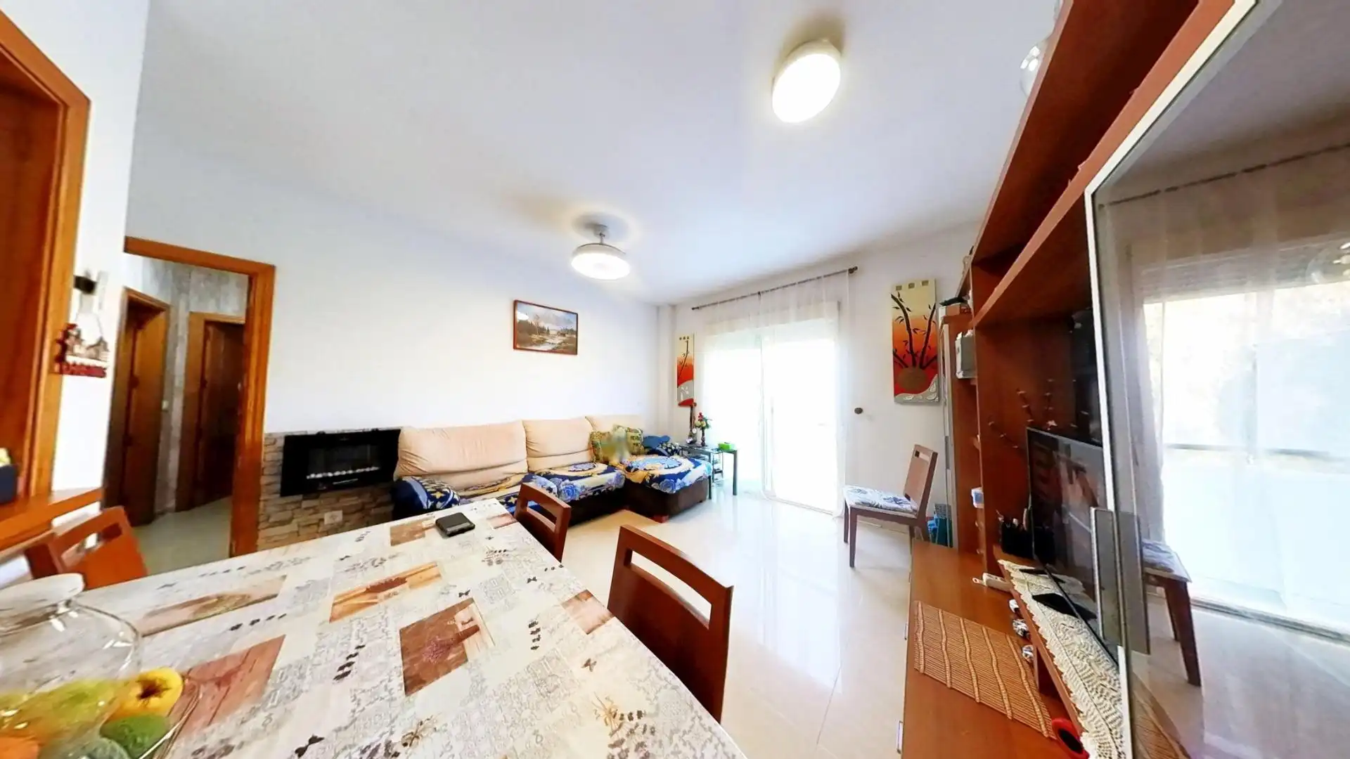 Sala d'estar de Pis en venda en Gualchos amb Aire condicionat, Terrassa i Moblat