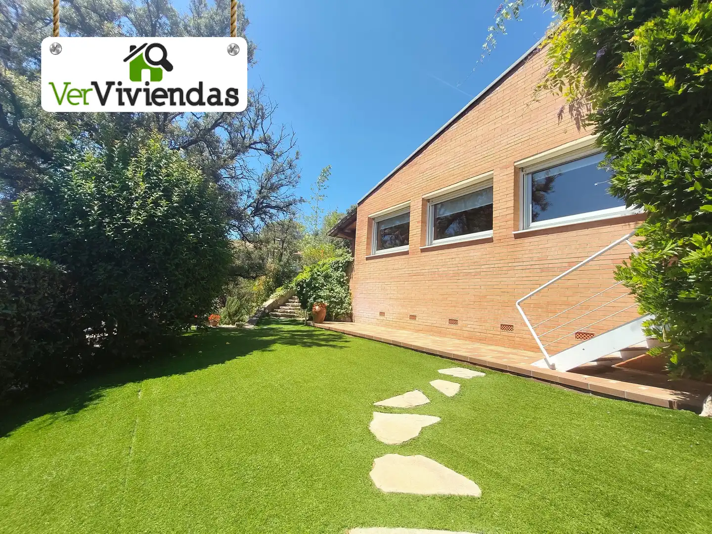 Jardí de Casa o xalet en venda en Castellar del Vallès amb Calefacció, Jardí privat i Parquet