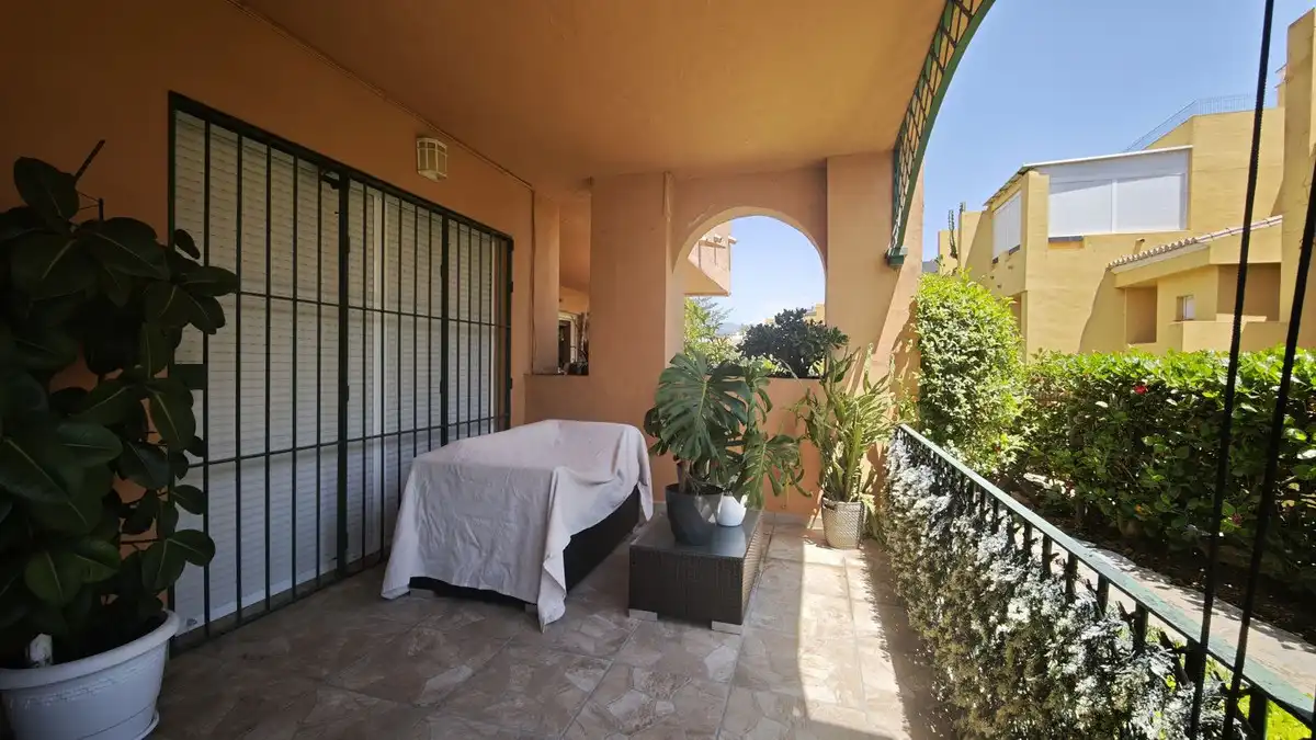 Terrassa de Apartament en venda en San Pedro de Alcántara