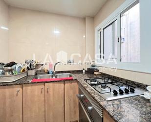 Kitchen of Flat for sale in Badalona  with Air Conditioner and Balcony