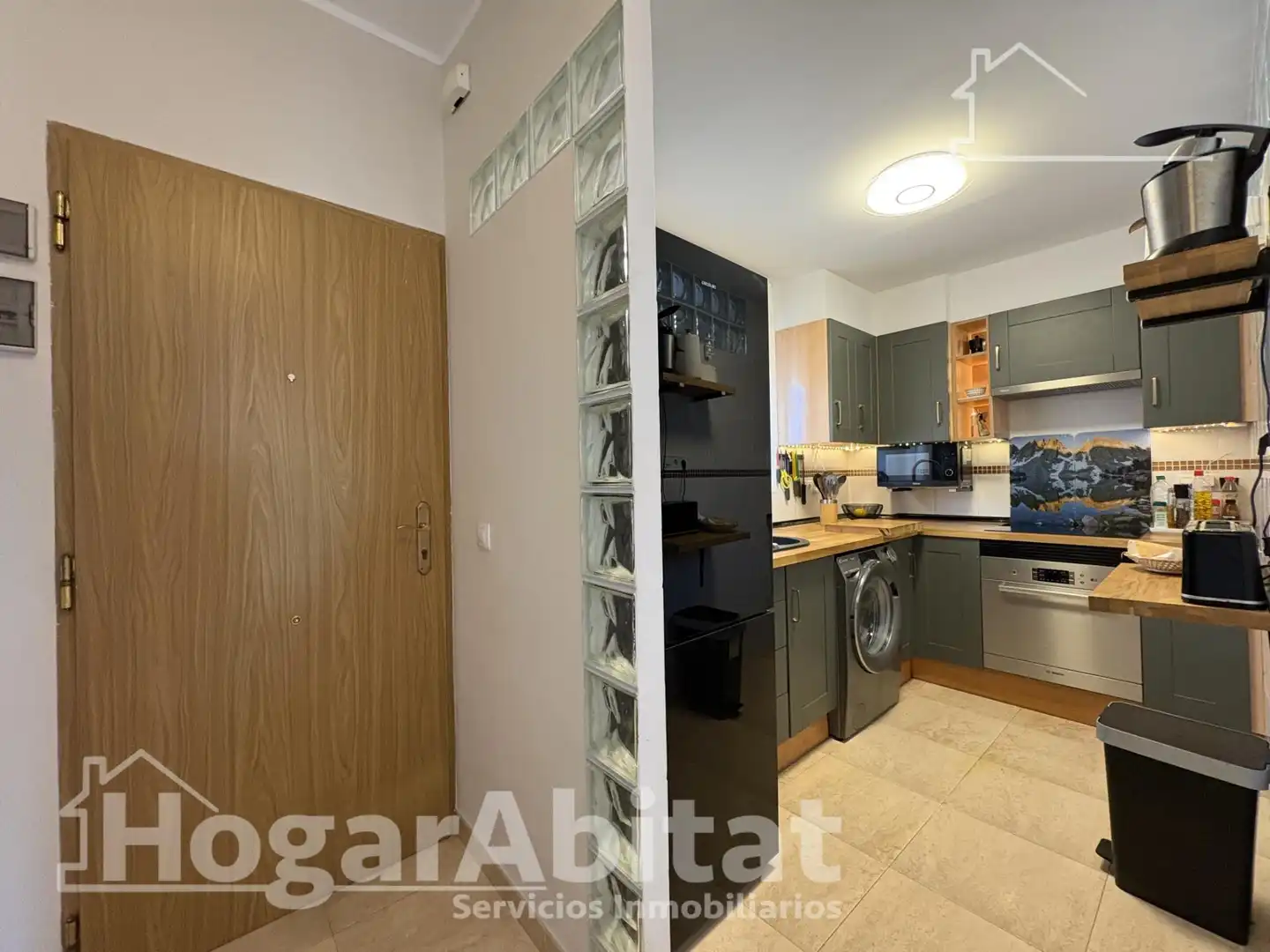 Cocina de Piso en venta en Tavernes de la Valldigna con Terraza y Balcón