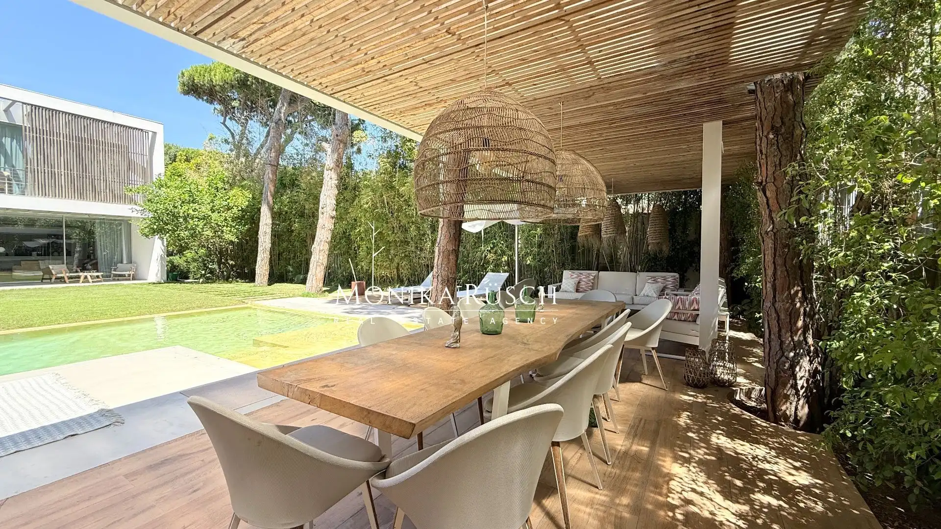 Terrace of Houses for rent in Castelldefels  with Air Conditioner, Heating and Private garden