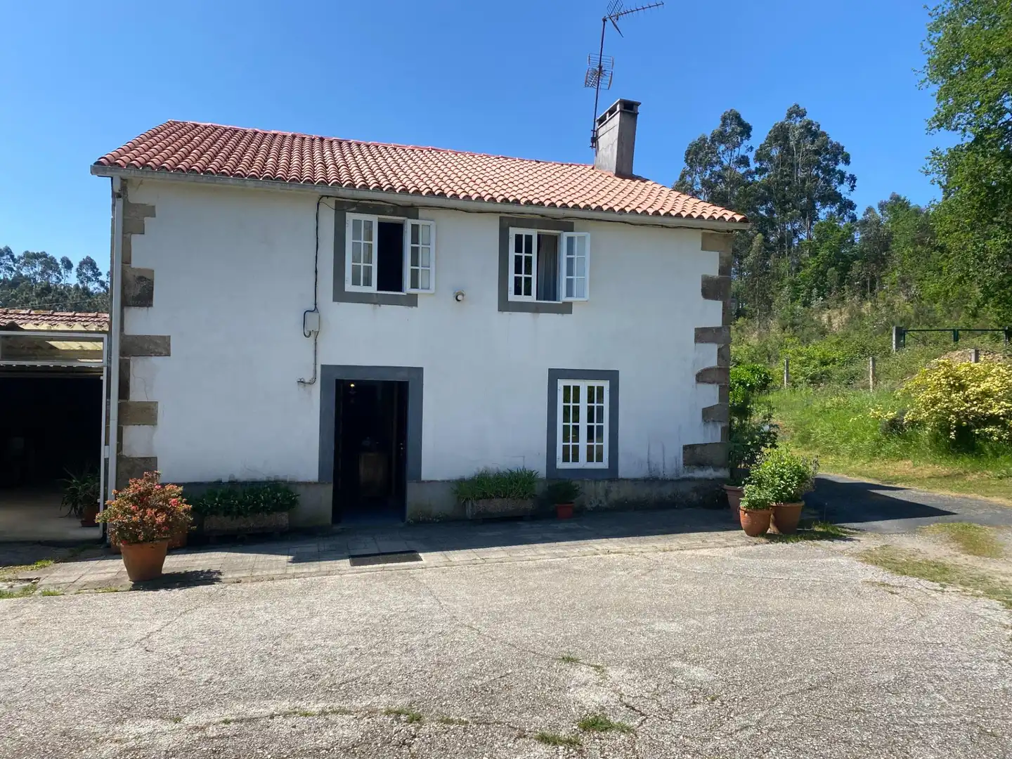 Vista exterior de Casa o chalet en venta en A Estrada  con Calefacción