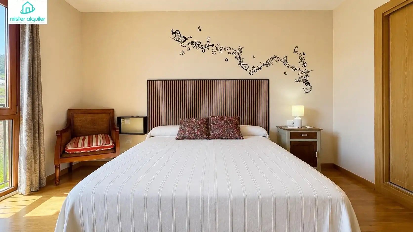 Bedroom of Apartments for rent in El Campello  with Air Conditioner, Heating and Terrace