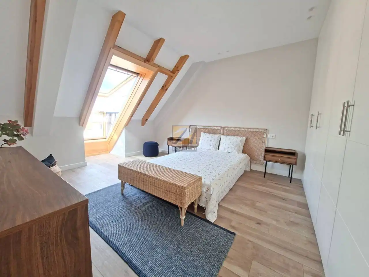 Bedroom of Attic for sale in Oviedo   with Heating, Terrace and Furnished