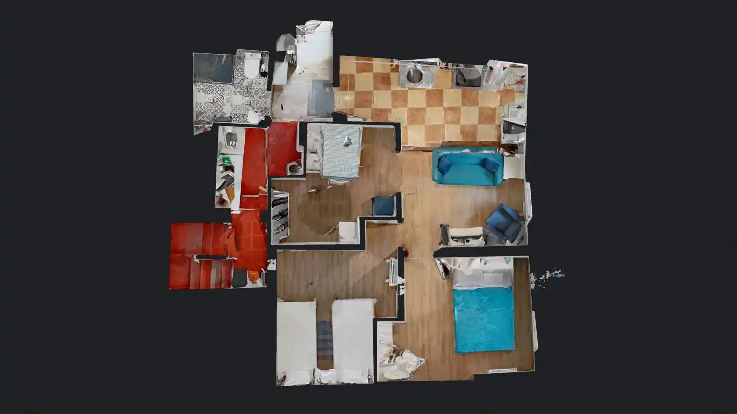Dormitori de Casa adosada en venda en Cudillero amb Calefacció, Parquet i Traster