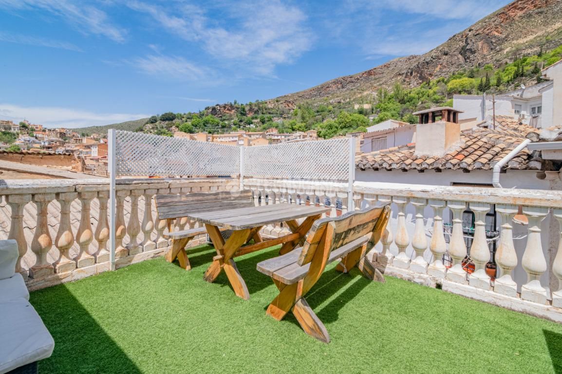 Terrassa de Casa adosada en venda en Güejar Sierra amb Terrassa