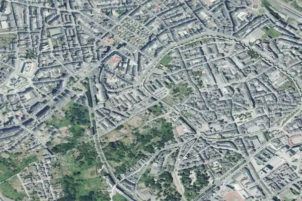 Vista exterior de Piso en venta en Lugo