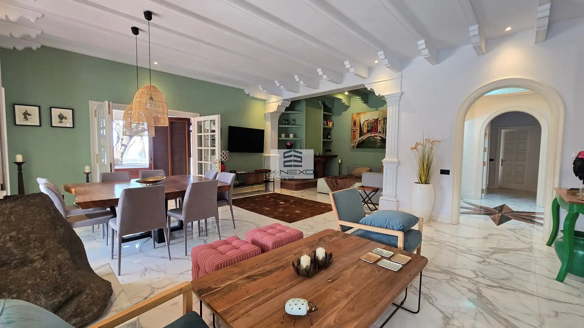 Sala de estar de Casa o chalet en venta en La Matanza de Acentejo con Terraza, Trastero y Piscina