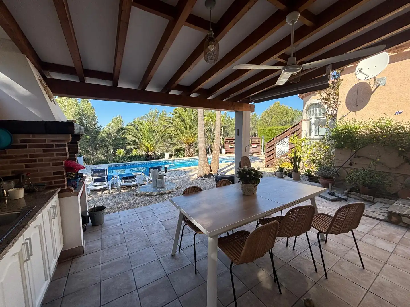 Terrassa de Casa o xalet en venda en L'Ametlla de Mar  amb Jardí privat, Terrassa i Traster