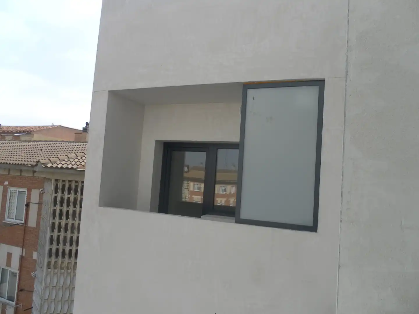 Vista exterior de Piso en venta en Ejea de los Caballeros con Aire acondicionado, Calefacción y Terraza
