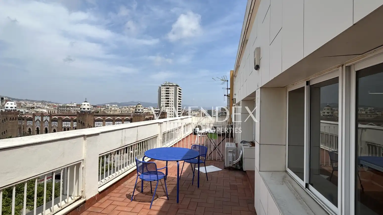 Terraza de Oficina de alquiler en Barcelona con Calefacción, Terraza y Amueblado