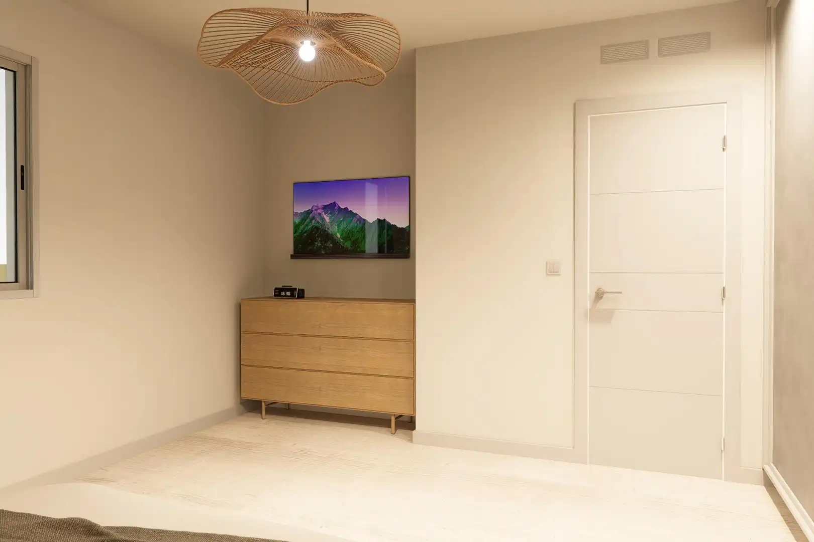 Bedroom of Flat for sale in Murcia  with Air Conditioner