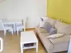 Sala d'estar de Apartament de lloguer en Cuenca amb Calefacció, Parquet i Terrassa