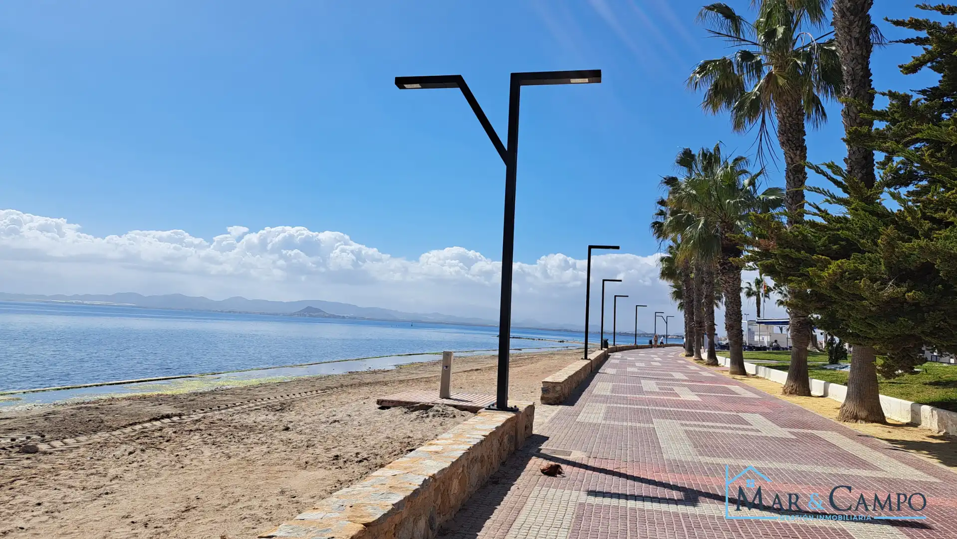 Vista exterior de Casa adosada en venta en Los Alcázares con Aire acondicionado, Jardín privado y Amueblado