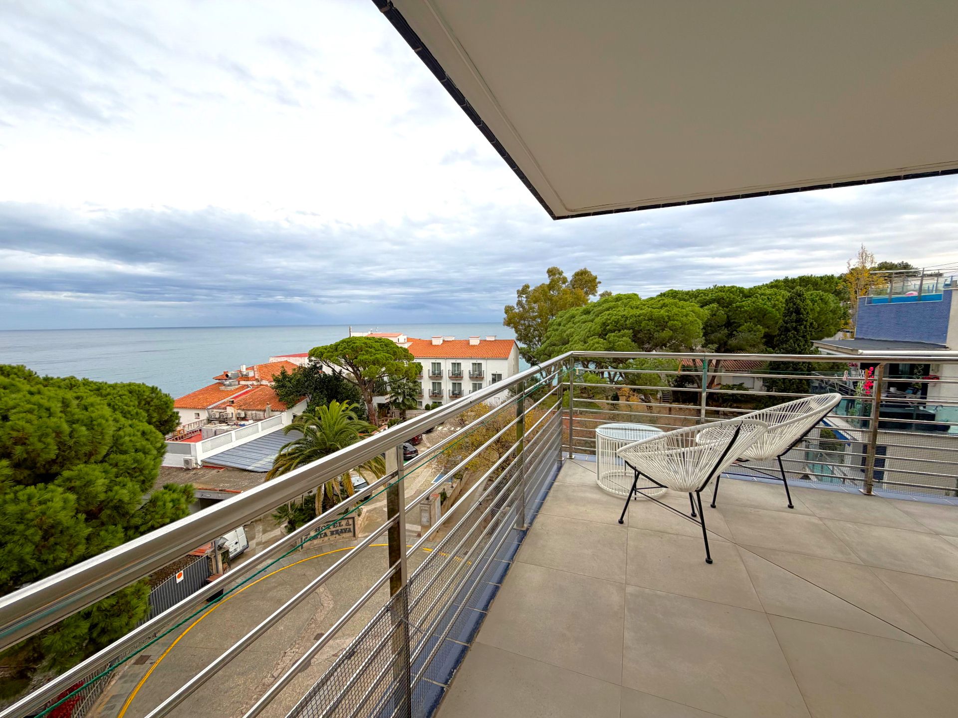 Terraza de Apartamento en venta en Castell d'Aro, Platja d'Aro i s'Agaró con Aire acondicionado, Calefacción y Terraza