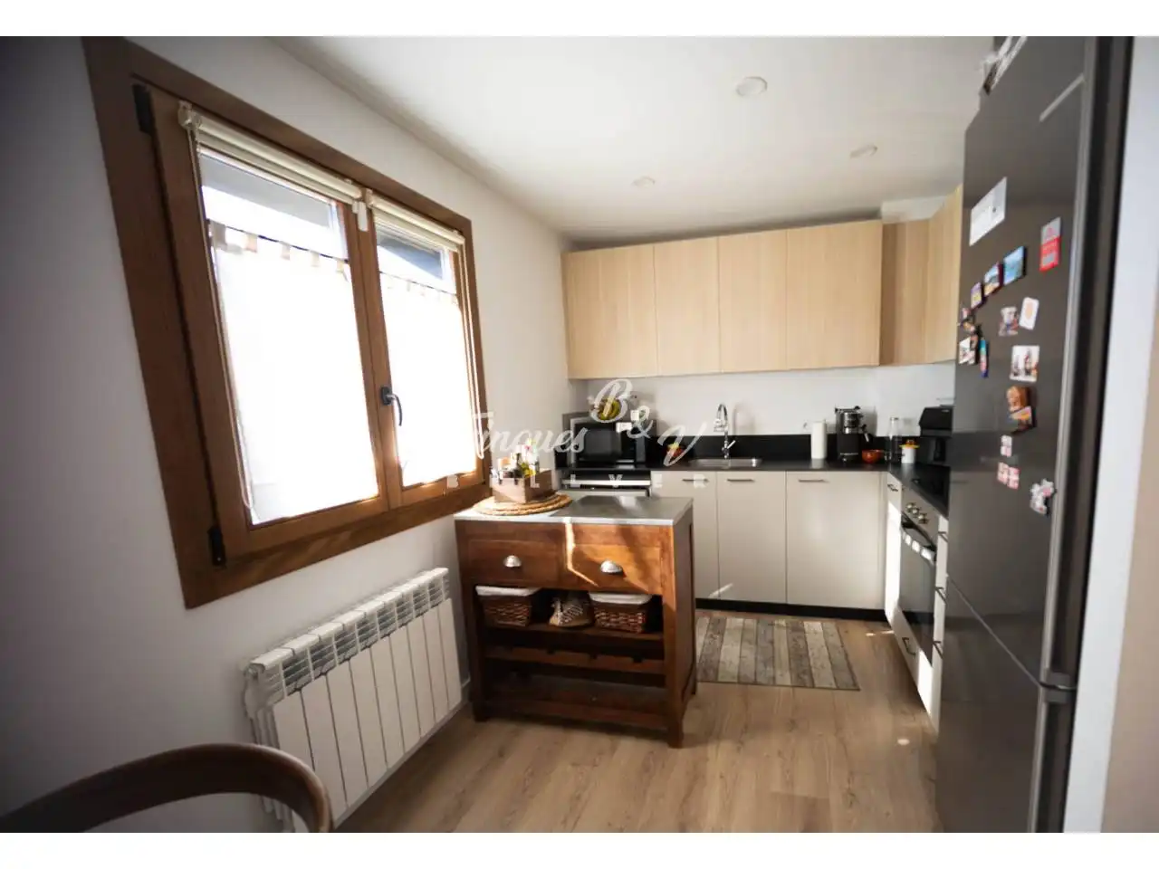 Cocina de Apartamento en venta en Bellver de Cerdanya con Aire acondicionado, Calefacción y Parquet
