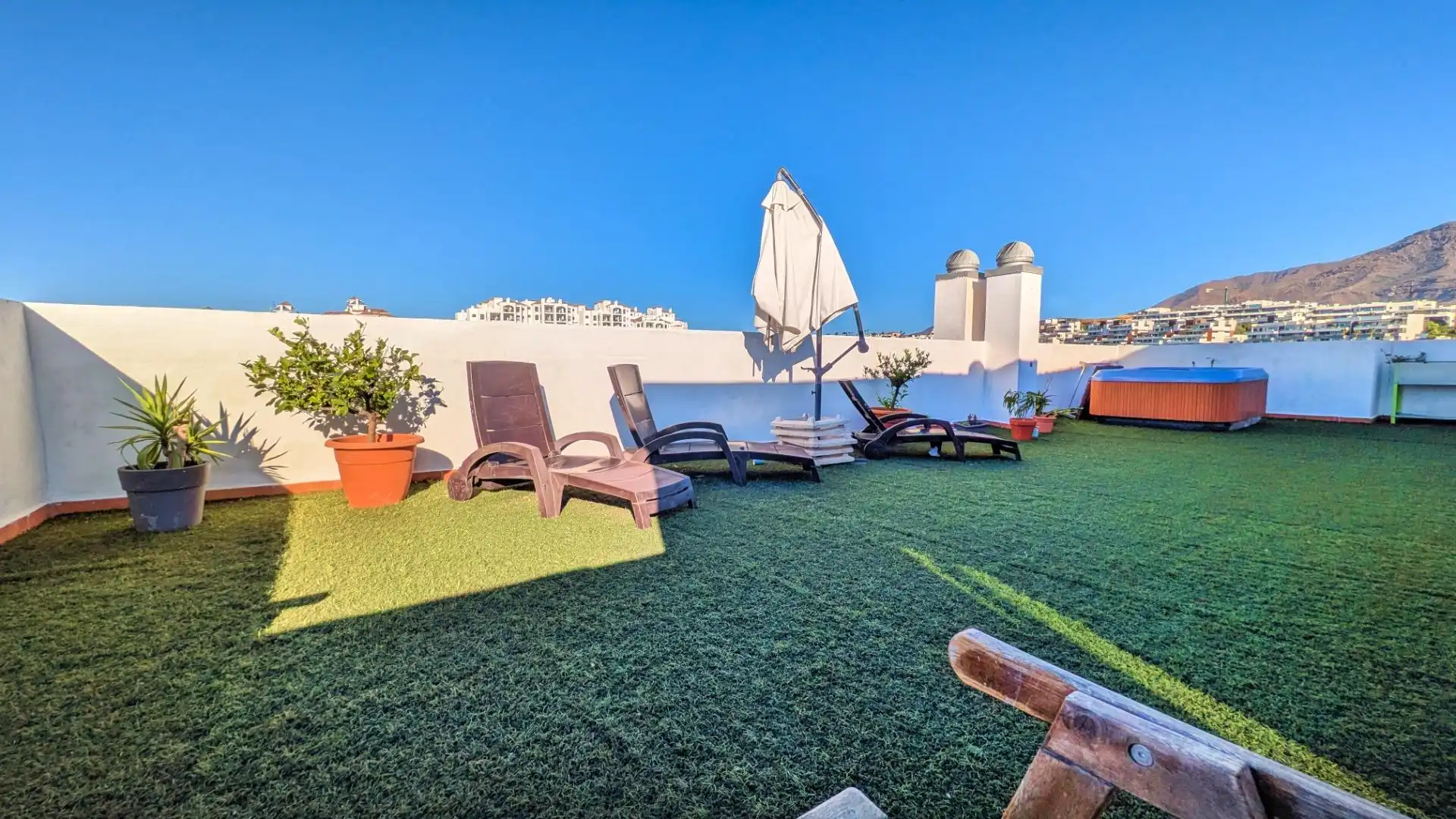 Penthouse mit Garten zum Verkauf in Estepona Pueblo, imagen 4