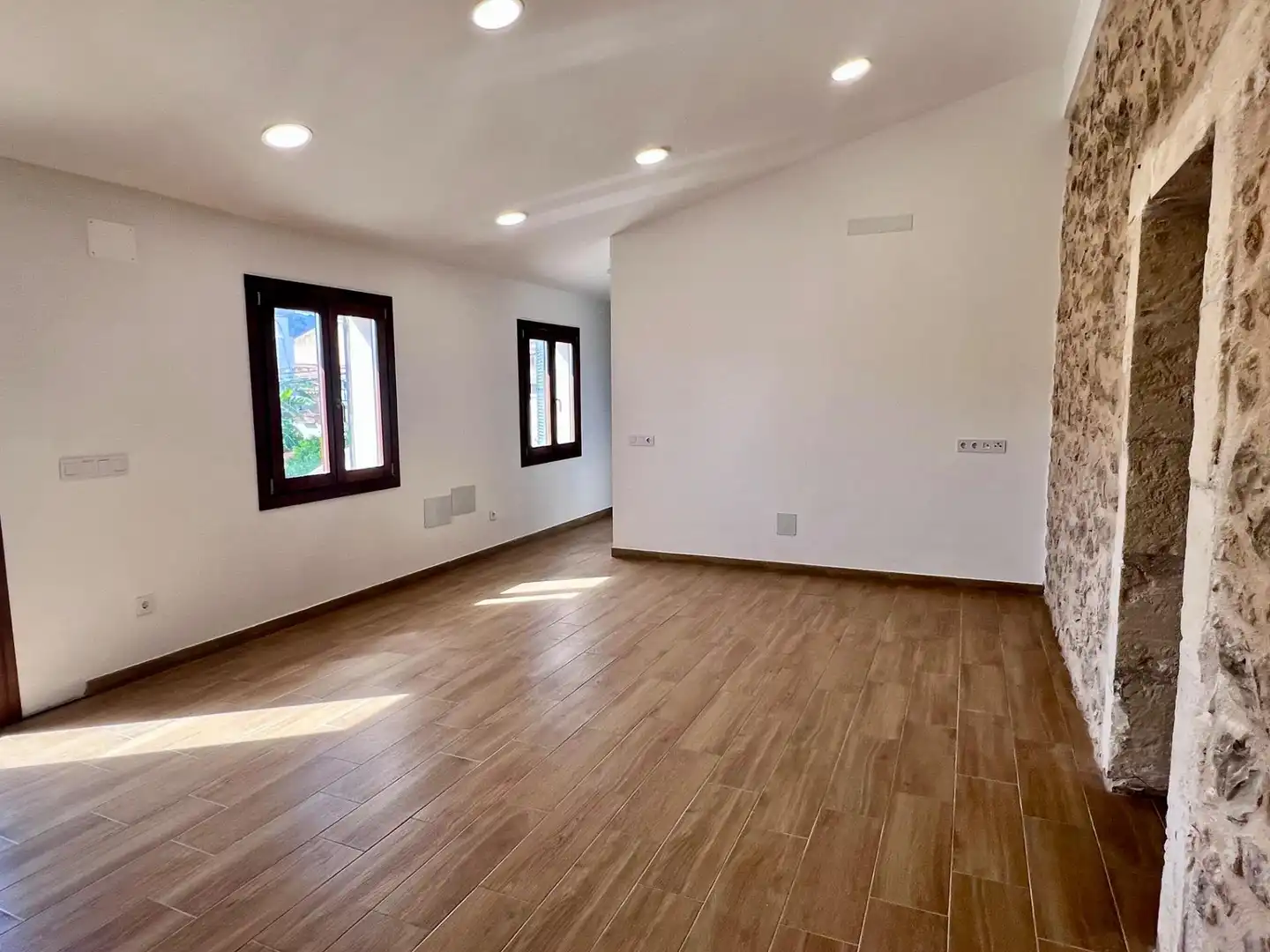 Living room of Flat for rent in Campanet  with Air Conditioner and Terrace