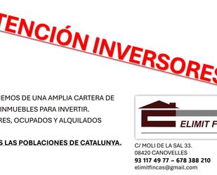 Vista exterior de Pis en venda en Castellar del Vallès